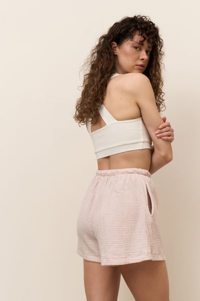 Шорти muslin  бежевий XS/S 4003-1 фото