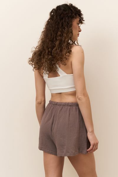 Шорти muslin мокко XS/S 4003-3 фото