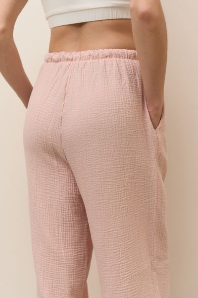 Штани muslin персиковий XS/S 4004-7 фото